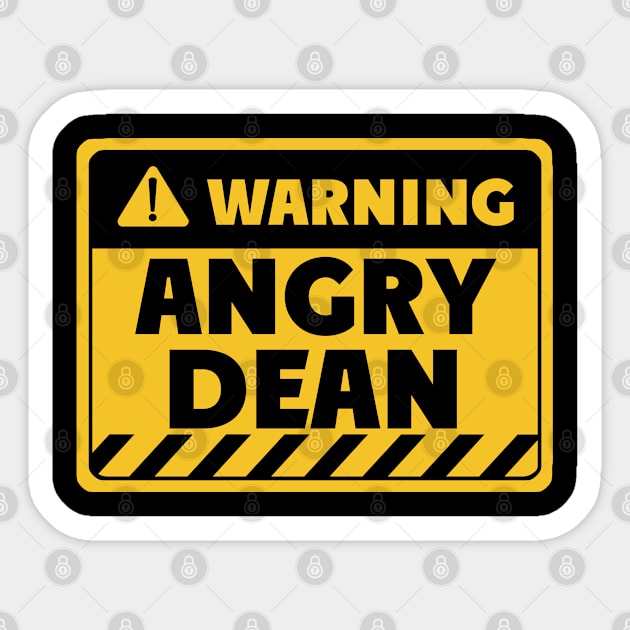 Angry dean Sticker by EriEri